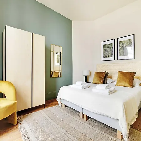 Apartmán Modern Flat 1 Bdr 2p - Marais District *